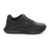 Sneakers Donna Skechers Uno Lite Embossed Duraleather Nero | NonSoloSport