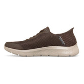 Sneakers Uomo Skechers Slip ins Go Walk Flex Marrone | NonSoloSport