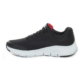 Skechers Arch Fit Uomo Nero Rosso | NonSoloSport