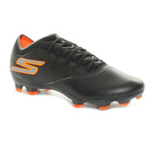 Scarpa da Calcio Uomo Skechers Razor 1.5 Elite Firm Ground Nero Arancione | NonSoloSport