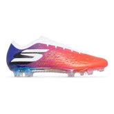 Scarpa da Calcio Uomo Skechers Razor 2 Elite Terreni Compatti Bianco Corallo | NonSoloSport