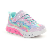 Sneakers Bambino Skechers Flutter Heart Lights-Groovy Lighted Bungee & Strap Multicolor | NonSoloSport