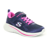 Sneakers Bambino Skechers Wave 92 Blu Rosa | NonSoloSport
