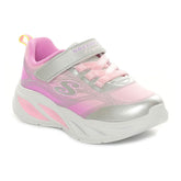 Sneakers Bambina Skechers S Lights Cosmic Glow Argento Rosa | NonSoloSport