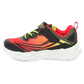 Sneakers Bambino Skechers S Lights Flex-Glow Ultra Nero Rosso | NonSoloSport
