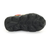 Sneakers Bambino Skechers Hot Lights: Thermo Flash - Wheel Buddies Rosso Nero | NonSoloSport