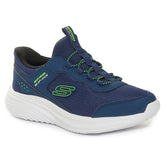 Scarpe da Training Bambino Skechers Slip-ins Bounder Pro Blu Navy | NonSoloSport