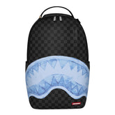 Zaino Sprayground Sharks on Iceberg Nero Azzurro | NonSoloSport