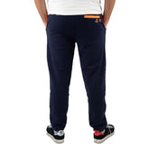 Sun68 Pantaloni Felpa Logo Fluo Uomo Blu Arancione | NonSoloSport
