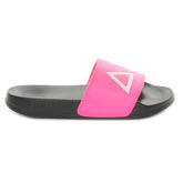 Ciabatte Donna Sun68 Beach Nero Fucsia | NonSoloSport