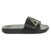 Ciabatta Bambino Sun68 Logo Strass Nero | NonSoloSport