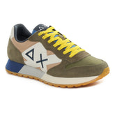 Sneakers Uomo Sun68 Jaki Bicolor Verde | NonSoloSport