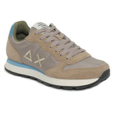Sneakers Uomo Sun68 Tom Solid Grigio Beige | NonSoloSport