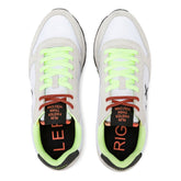Sneakers Uomo Sun68 Tom Fluo Bianco Grigio | NonSoloSport