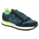 Sneakers Uomo Sun68 Tom Fluo Blu Lime | NonSoloSport