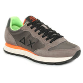 Sneakers Uomo Sun68 Tom Fluo Grigio Nero | NonSoloSport