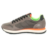 Sneakers Uomo Sun68 Tom Fluo Grigio Nero | NonSoloSport