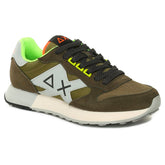 Sneakers Uomo Sun68 Jaki 2.0 Fluo Verde Grigio | NonSoloSport