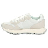 Sneakers Donna Sun68 Ally Glitter Textile Bianco Beige | NonSoloSport