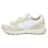 Sneakers Donna Sun68 Ally Studs Bianco Beige | NonSoloSport