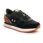 Sneakers Donna Sun68 Stargirl Animal Nero | NonSoloSport