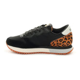 Sneakers Donna Sun68 Stargirl Animal Nero | NonSoloSport