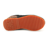Sneakers Donna Sun68 Stargirl Animal Nero | NonSoloSport