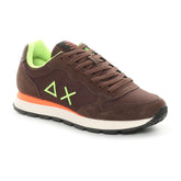 Sneakers Uomo Sun68 Tom Fluo Marrone | NonSoloSport