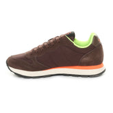 Sneakers Uomo Sun68 Tom Fluo Marrone | NonSoloSport