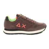 Sneakers Uomo Sun68 Tom Fluo Marrone Verde | NonSoloSport