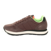 Sneakers Uomo Sun68 Tom Fluo Marrone Verde | NonSoloSport