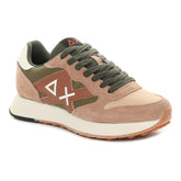 Sneakers Uomo Sun68 Jaki Bicolor Marrone Beige | NonSoloSport