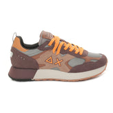 Sneakers Uomo Sun68 Jaki Outdoor Marrone Grigio | NonSoloSport