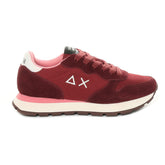 Sneakers Donna Sun68 Ally Solid Bordeaux | NonSoloSport