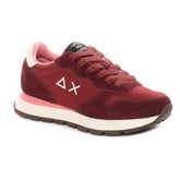 Sneakers Donna Sun68 Ally Solid Bordeaux | NonSoloSport