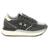 Sneakers Donna Sun68 Ally Glitter Nero | NonSoloSport