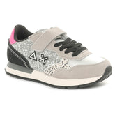 Sneakers Bambino Sun68 Ally Glitter Grigio Nero | NonSoloSport