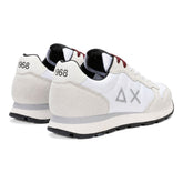 Sneakers Uomo Sun68 Tom Nyon Suede Bianco Beige | NonSoloSport
