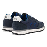 Sneakers Uomo Sun68 Tom Nylon Suede Blu | NonSoloSport