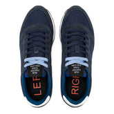 Sneakers Uomo Sun68 Tom Nylon Suede Blu | NonSoloSport