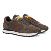 Sneakers Uomo Sun68 Nylon Suede Marrone | NonSoloSport