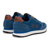 Sneakers Uomo Sun68 Tom Nylon Suede Blu | NonSoloSport
