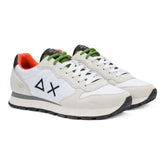 Sneakers Uomo Sun68 Tom Fluo Bianco Beige | NonSoloSport