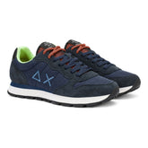 Sneakers Uomo Sun68 Tom Fluo Blu Verde | NonSoloSport