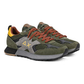 Sneakers Uomo Sun68 Jaki Outdoor Verde Militare | NonSoloSport