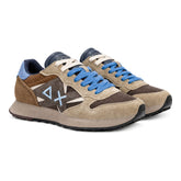 Sneakers Uomo Sun68 Jaki Winter Marrone Beige | NonSoloSport