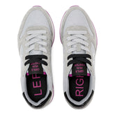 Sneakers Donna Sun68 Ally Solid Suede Nylon Grigio Chiaro | NonSoloSport