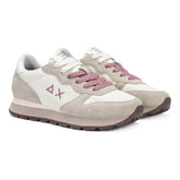 Sneakers Donna Sun68 Ally Solid Suede Beige Grigio | NonSoloSport