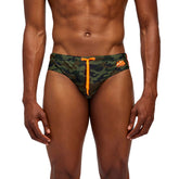 Costume Slip Uomo Sundek Camou Verde Militare | NonSoloSport