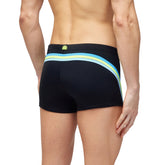 Boxer Uomo Sundek Zion Nero Lime | NonSoloSport